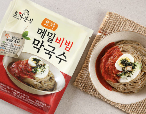 효자 메밀 비빔 막국수 606g